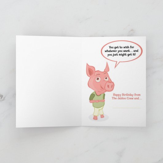 De Kaart van de Verjaardag van Galoo (Binnen)