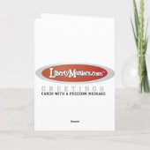 De Kaart van de Verjaardag van George Washington (Achterkant)