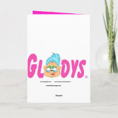 De Kaart van de Verjaardag van Gladys (Achterkant)