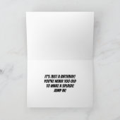 De Kaart van de Verjaardag van Gussy van de tante (Binnen)