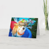 De Kaart van de Verjaardag van Gussy van de tante (Voorkant)