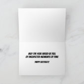 De Kaart van de Verjaardag van Gussy van de tante (Binnen)