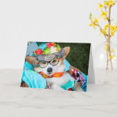 De Kaart van de Verjaardag van Gussy van de tante (Gele Bloem)