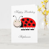 De Kaart van de Verjaardag van het (Gele Bloem)