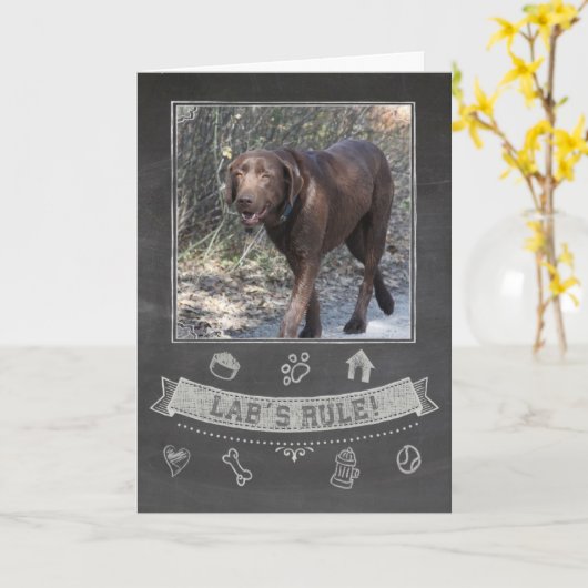 De Kaart van de Verjaardag van het Bord van het (Gele Bloem)