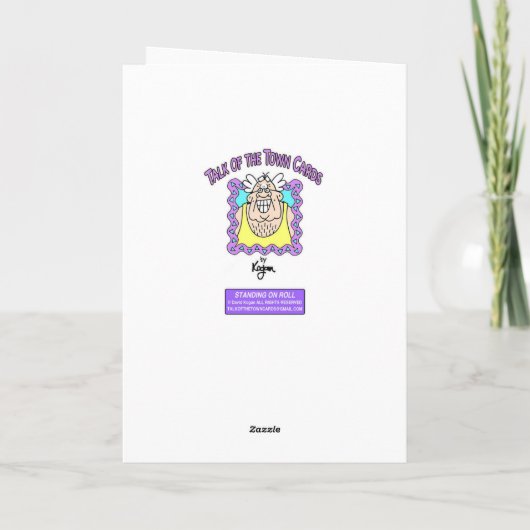 De Kaart van de Verjaardag van het BROODJE (Achterkant)