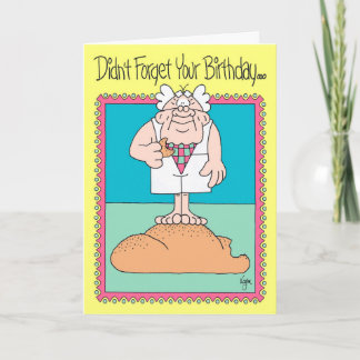 De Kaart van de Verjaardag van het BROODJE