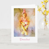 De Kaart van de Verjaardag van het dromenland (Gele Bloem)