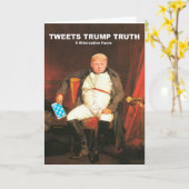 De Kaart van de Verjaardag van het Feit van de (Gele Bloem)