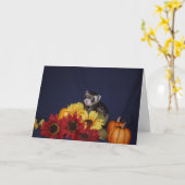 De Kaart van de Verjaardag van het fret (Gele Bloem)