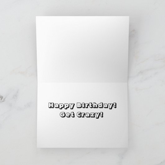 De Kaart van de Verjaardag van het labyrint (Binnen)