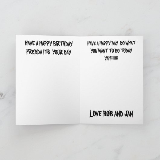 De Kaart van de Verjaardag van het Silhouet van de (Binnen)