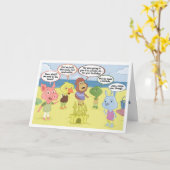 De Kaart van de Verjaardag van het Strand van (Gele Bloem)