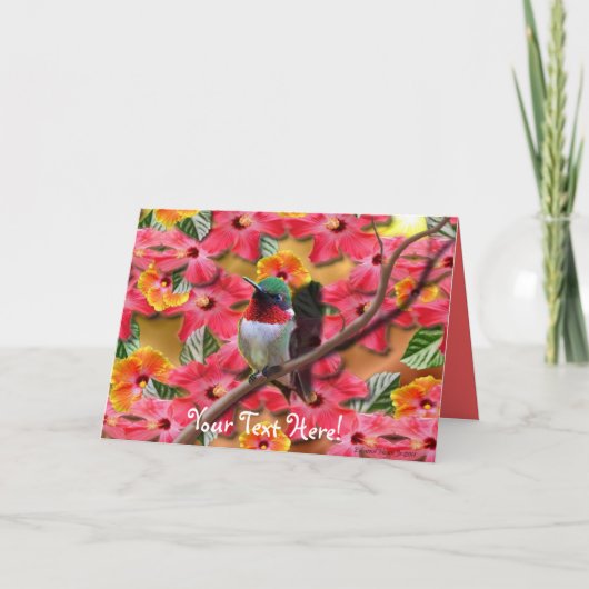 De Kaart van de Verjaardag van het Toevluchtsoord (Voorkant)