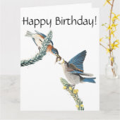 De Kaart van de Verjaardag van het Wild van de (Gele Bloem)