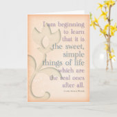 De Kaart van de Verjaardag van Laura Ingalls (Gele Bloem)