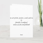 De Kaart van de Verjaardag van Mandala van de (Achterkant)