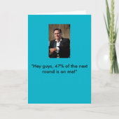 De Kaart van de Verjaardag van Mitt Romney (Voorkant)