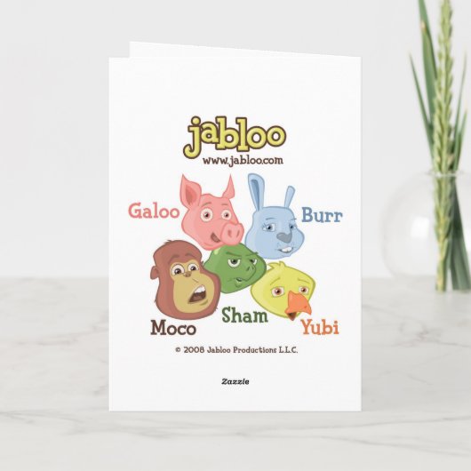 De Kaart van de Verjaardag van Moco (Achterkant)