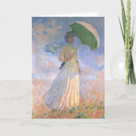 De Kaart van de Verjaardag van Monet (Voorkant)