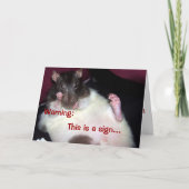 De Kaart van de Verjaardag van Noonan (Voorkant)