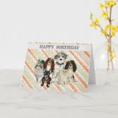 De Kaart van de Verjaardag van POTEN, van KLAUWEN (Gele Bloem)