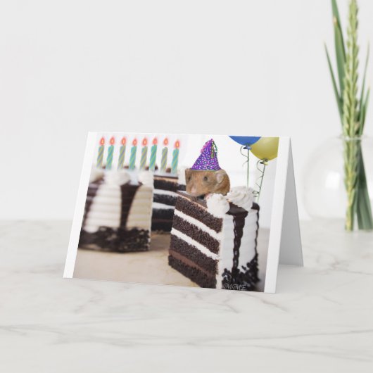 De Kaart van de Verjaardag van Rattie (Voorkant)