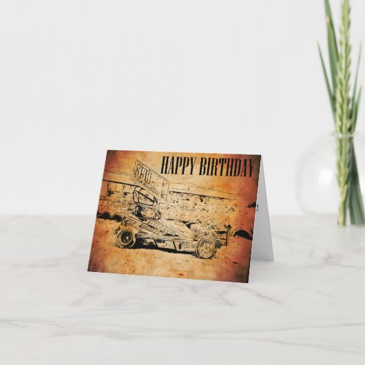 De Kaart van de Verjaardag van Smith van Stu (Voorkant)