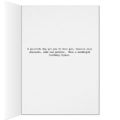 De Kaart van de verjaardag van Sophia met Ontwerpe (Binnen (Rechts))