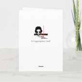 De Kaart van de Verjaardag van Steampunk (Achterkant)