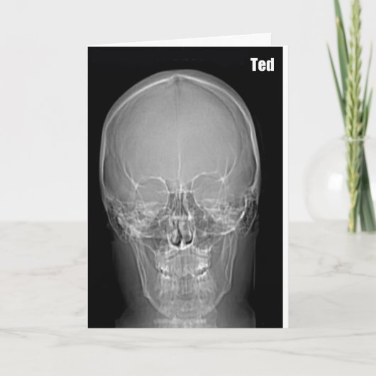 De Kaart van de Verjaardag van Ted van de (Voorkant)