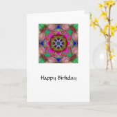 De Kaart van de Verjaardag van Tweeling (Gele Bloem)