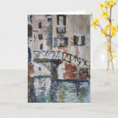 De Kaart van de Verjaardag van Venetië (Gele Bloem)