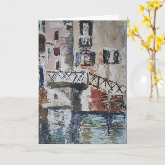 De Kaart van de Verjaardag van Venetië (Gele Bloem)