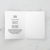 De Kaart van de Verjaardag van Waterman (Binnen)