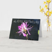 De Kaart van de Verjaardag van Wildflower van (Gele Bloem)