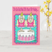 De Kaart van de Verjaardag van YIPEE YAHOO (Gele Bloem)