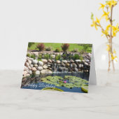 De Kaart van de Verjaardag van Zen, goed voor alle (Gele Bloem)