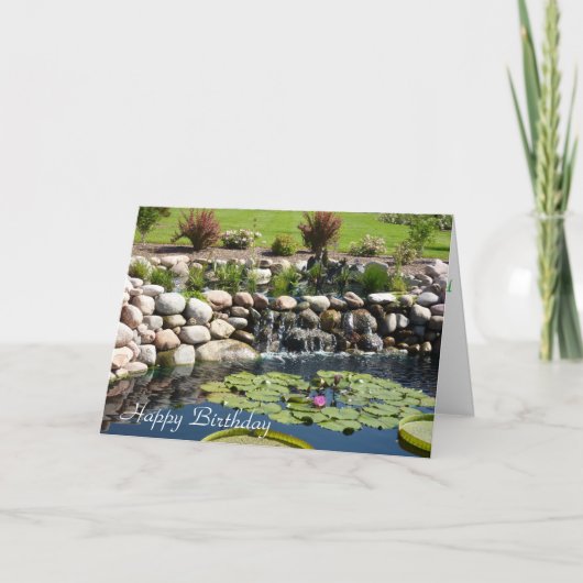 De Kaart van de Verjaardag van Zen, goed voor alle (Voorkant)