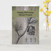 De Kaart van de verjaardag voor de Godsdienstige (Gele Bloem)