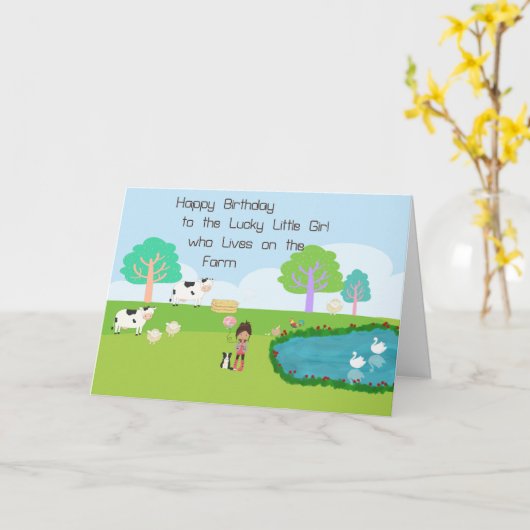 De Kaart van de verjaardag voor een kind van het B (Gele Bloem)