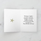 De kaart van de verjaardag voor een Neef (Binnen)