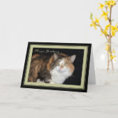 De Kaart van de verjaardag voor een Persoon die va (Gele Bloem)