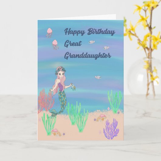 De Kaart van de verjaardag voor Groot - (Gele Bloem)