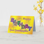 De kaart van de verjaardag voor groot - (Gele Bloem)