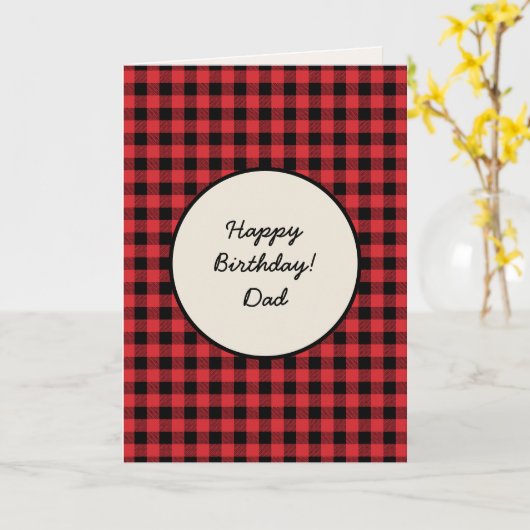 De Kaart van de verjaardag voor papa van het Kind  (Gele Bloem)