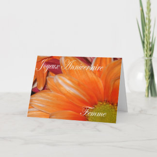 De Kaart van de verjaardag voor Vrouw