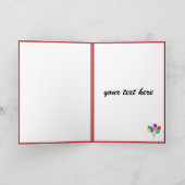 de kaart van de verjaardagsfoto (Binnen)