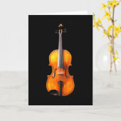 De Kaart van de viool/van de Altviool door Leslie (Gele Bloem)