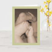 De Kaart van de Voeten van het baby (Gele Bloem)